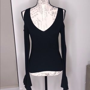 Express Cold Shoulder Sweater